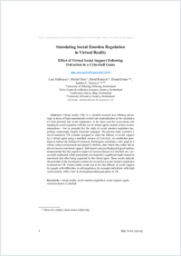 Stallmann et al. - 2023 - Simulating Social Emotion Regulation in Virtual Re